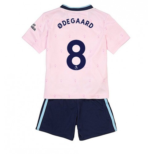 Dres Arsenal Martin Odegaard #8 Rezervni za djecu 2022-23 Kratak Rukav (+ kratke hlače)